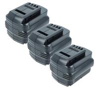 vhbw 3X batería Compatible con Dewalt DW017, DW017K2, DW008K-XE, DW008KH, DW008K-2, DW017K2H, DW017N Herramienta (2000 mAh, NiMH, 24 V)