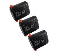 vhbw 3X Batería Compatible con Gardena EasyCut Li-18/50 (8877-20) cortacésped Tijeras cortacésped 2500mAh 18V Li-Ion