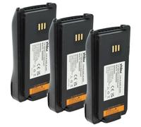 vhbw 3X batería Compatible con Harris HDP150