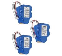 vhbw 3X batería Compatible con Hoover RVC0010, RVC0011, RVC0011-001 aspiradora (3000 mAh, 6 V, NiMH)