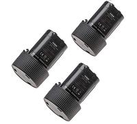 vhbw 3X batería Compatible con Makita JR100DWE, LC01ZX, JR102, HS300DWE, HS300DZ, HS300DWJ, HU01Z, HU01 Herramienta (1500 mAh, Li-Ion, 10,8 V)