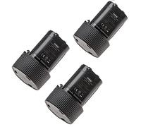 vhbw 3X batería Compatible con Makita Radio de Obra BMR102, BMR101, BMR103, BMR103B, BMR100 Herramienta (1500 mAh, Li-Ion, 10,8 V)