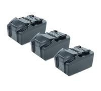vhbw 3X batería Compatible con Metabo W 18 LTX 125, W 18 LTX 115 | herramienta (5000 mAh, Li-Ion, 18 V)