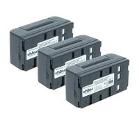 vhbw 3X batería Compatible con Panasonic NV-S5B, NV-S5EC, NV-S5E, NV-S65E, NV-S5A, NV-S600, NV-S6, NV-S600EN cámara (4000 mAh, 6 V, NiMH)