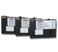 vhbw 3X batería Compatible con Siemens CL60, M55, MC60, C58, C60, S55, SC60 teléfono Fijo o inalámbrico (700 mAh, 3,7 V, Li-Ion)