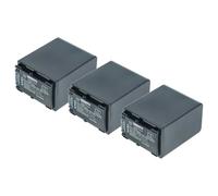 vhbw 3X batería Compatible con Sony FDR-AX33, FDR-AX45, FDR-AX40, FDR-AX700, FDR-AX60, FDR-AX53 cámara de vídeo (2700 mAh, 7,3 V, Li-Ion)