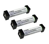 vhbw 3X batería Compatible con Sony MDR-RF800RK, MDR-IF140K, MDR-IF140, MDR-RF800R Auriculares inalámbricos, Cascos (700 mAh, 1,2 V, NiMH)