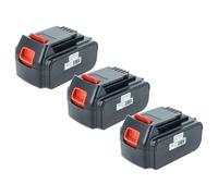 vhbw 3X batería reemplaza Black & Decker LBXR20, LBX20, LB20, LBXR2020, LBXR20B, LB2X4020 para Herramienta (4000 mAh, Li-Ion, 20 V)
