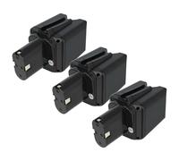 vhbw 3X batería reemplaza Bosch 2 607 335 095, 2607335095, 2 607 335 103, 2607335103 para Herramienta (2500 mAh, NiMH, 9,6 V)