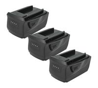 vhbw 3X batería reemplaza Hilti B22/2.6, B22/3.3, B22/5.2, B22/8.0 para Herramienta (6000 mAh, Li-Ion, 21,6 V)