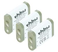 vhbw 3X batería reemplaza V-Tech 80-5654-00, 80-5596-00 para teléfono Fijo o inalámbrico (700 mAh, 3,6 V, NiMH)