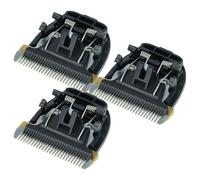 vhbw 3x cabezal afeitado compatible con Panasonic ER-DGP84, ER-DGP74, ER-DGP 72, ER-FGP 72, ER-GP80, ER-1611, ER-DGP82 afeitadora negro