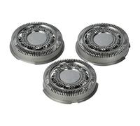 vhbw 3x cabezales de repuesto compatible con Philips S7730, S7780, S7xxx, Shaver series 7000 máquina de afeitar, plata