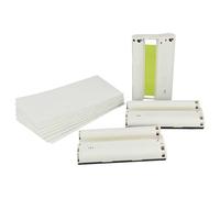 vhbw 3X Cartucho de Tinta Cyan/Magenta/Yellow Compatible con Canon Selphy CP-790, CP-800 Impresora fotográfica (Compatible Pack de 3)