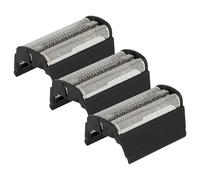 vhbw 3x Doble hoja de corte compatible con Braun Contour 5735, 5736, 370, 380, 390cc, 5738, 5739, 5873 afeitadora eléctrica + marco, negro
