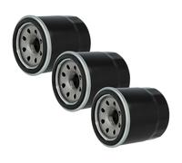 vhbw 3x Filtro aceite compatible con Honda SH | SD, SA ABS, SA, S, Shadow ACE C2, Seven Fifty F2 motores de excavadora cargadora compacta