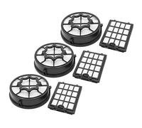 vhbw 3x filtro aire salida, 3x filtro Hepa, 3x filtro pre-motor reemplaza AEG EF112B, AEF 112, 9001680249 para aspiradora