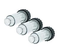 vhbw 3x filtro antisuciedad compatible con Kärcher K 2.300 T 50, K 2.36 M, K 2.300 T 50 WB hidrolimpiadora con conexión 3/4'' AG - Filtro con carcasa