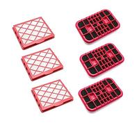 vhbw 3x filtro carbón activo, 3x filtro aire salida EPA compatible con Lux D 820, 1, 1 Classic, 1 Royal, Classic, D 800 - D 899 aspiradora
