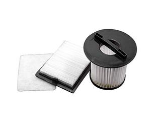 vhbw 3x Filtro compatible con Dirt Devil Centrino X3.1, M2012, M2012-3, M2012-4, M2725, M2725-0, M2725-1, M2725-2, M2725-3 aspiradora