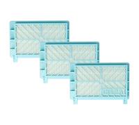vhbw 3x Filtro compatible con Philips FC8617/02, FC8619, FC8716, FC8619/01, FC8617/01, FC8714 aspiradora - filtro Hepa negro blanco