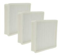 vhbw 3x Filtro compatible con Samsung VC-MB756T, VC-MB71BW, VC-MB750T, VC-MB755T, VC-MB755W, VC-MB71AW aspiradora - filtro Hepa gris blanco