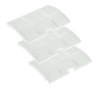 vhbw 3x Filtro compatible con Sebo Automatic X3, XP, X4, X1, X2, X5, XP 3, XP 2 aspiradora - Filtro de aire de salida, blanco