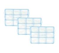 vhbw 3x Filtro compatible con Ufesa Ciceris 1800 AC551806, Ciceris AT4211, Ciceris AT4212, Sin Bolsa 2200W AC492208, U1VSB50011/02, U1VSB50021/02