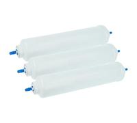 vhbw 3x filtro de agua, cartucho de filtro compatible con LG GW-L227YUQV, GW-L227YTQV, GWL2710NS, GW-L227YVQA, GWL2710PS, GWL2710WH frigoríficos