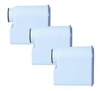 vhbw 3x Filtro de agua compatible con Saeco PicoBaristo SM5470/10, SM5460/10 máquina de café automática, cafetera exprés - azul claro