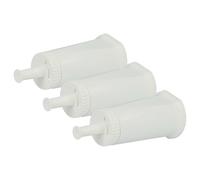 vhbw 3x Filtro de agua compatible con Sage Barista Touch Impress BES881, SES876, SES881 cafetera exprés - blanco