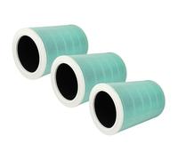 vhbw 3x filtro de aire compatible con Xiaomi Mi Air Purifier Pro purificador - Filtro combi HEPA (H13) + carbón activo