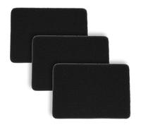 vhbw 3x Filtro de aspiradora compatible con Rowenta RO8333EA/410, RO8324OA/410, RO8324EA/410, RO8314EA/410 - Filtro de espuma negro