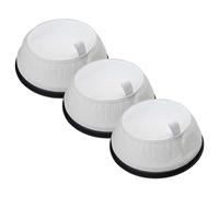 vhbw 3x Filtro de bolsa compatible con Nilfisk VP300 Eco EU, VP300 Hepa EU1 aspiradora en seco, aspiradora - Repuesto negro blanco