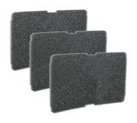 vhbw 3x filtro de esponja compatible con Grundig GTA 38261G | GTK 4851, 7188872700, DD GTN38240GCW DSG secadoras ropa - Filtro de repuesto (set)