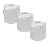 vhbw 3x Filtro de membrana compatible con Kärcher NT 75/2 Tact² Me Tc, NT 75/2 Tact² Me aspiradora - Filtro de tela (set) blanco