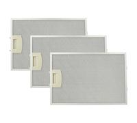 vhbw 3x Filtro metálico de grasa compatible con Balay 3BD795X/03, 3BD795X/01, 3BD775X/02, 3BD775X/01, 3BD765X/02, 3BD765X/01 campana extractora metal