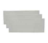 vhbw 3x Filtro metálico de grasa reemplaza Whirlpool C00486859, 481948048257 para campana extractora - 36,8 x 14,7 x 0,45 cm metal