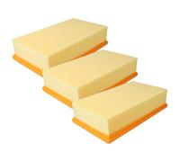 vhbw 3x Filtro plisado plano compatible con Kärcher NT 50/1 Tact Te H, NT 50/1 Tact TE L aspiradora - Elemento filtrante