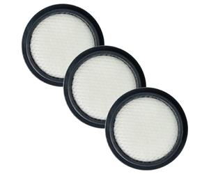 vhbw 3x Filtro premotor compatible con Hoover Ultra Vortex MBC500UV aspirador de colchones, aspiradora - Filtro protector motor, lavable
