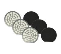 vhbw 3x filtro protección motor doble compatible con Dirt Devil Infinity Excell M 5050-2, M 5050-3, M 5050-4 aspiradoras