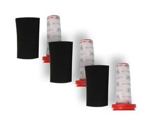 vhbw 3x filtro protector motor compatible con Bosch BCH3P255, BCH3P210/03, BCH3P210/01, BCH3P210, BCH3P2300/01, BCH3P2301/01 aspiradoras