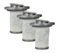 vhbw 3x filtro separador compatible con Rowenta RH6877, RH6848, RH6839, RH6838 aspiradora - Filtro de repuesto, lavable gris blanco