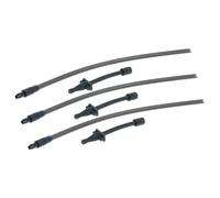 vhbw 3x Manguera para leche (set) compatible con Siemens TZ90008(00), TZ50001(00) cafetera - 3x manguera para leche, 3x adaptador para leche