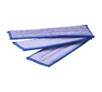 vhbw 3x paño baldosas compatible con Thomas BOXER, Bravo 20, BRAVO 20 S Aquafilter, Allergy & Family AQU aspiradora - almohadilla microfibra