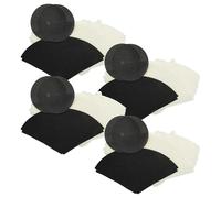 vhbw 48x cono de filtro, 8x filtro protector motor, 8x filtro carbón activo compatible con FilterQueen Majestic 360 aspiradora