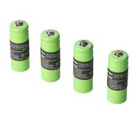 vhbw 4X batería Recargable 2/3 AAA Compatible con Hagenuk Classico iDect X1, X1i, X11 teléfono, Luces solares, lámparas solares, Luces jardín (NiMH, 400 mAh, 1,2 V)