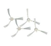 vhbw 4X Cepillo Lateral Compatible con Rowenta Smart Force Essential Aqua RR6971WH Robot Aspirador - Set cepillos, Gris/Azul