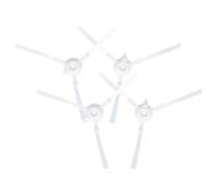 vhbw 4X Cepillo Lateral Compatible con Rowenta X-plorer Serie 40 Animal Connect RR7267, RR7245WH Robot Aspirador - Set cepillos, Gris/Azul