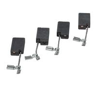 vhbw 4x escobilla 5 x 10 x 17 mm Compatible con Fein WSG 12-125 P, 11-150 lijadora de banda, taladro, amoladora recta, amoladora angular